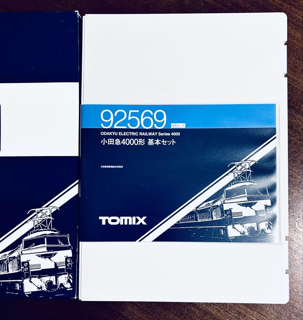 TOMIX Nゲージ 小田急4000形 基本セット　品番: 92569