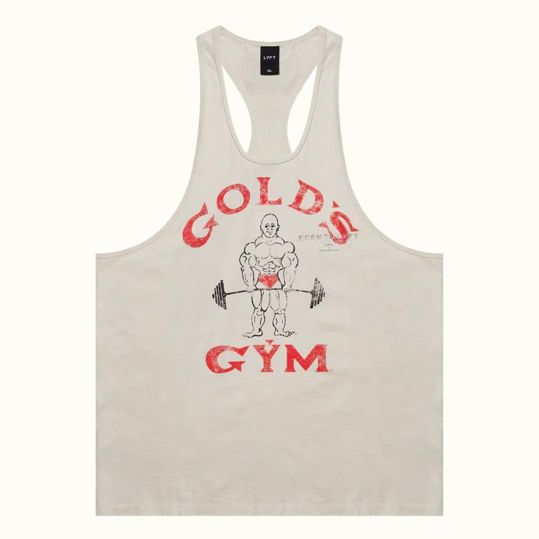 lyftリフト LYFT GOLD'S GYM アイボリー タンクトップ