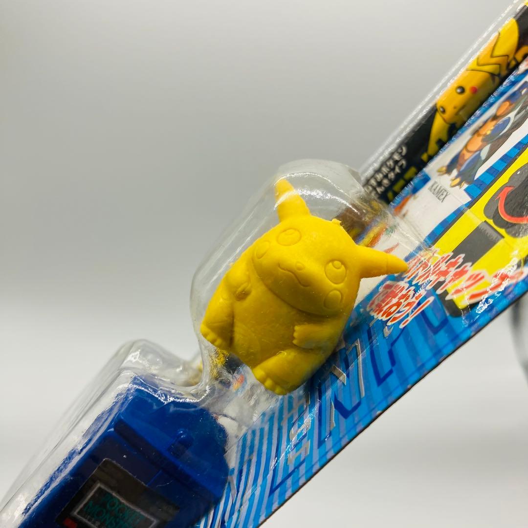 ポケモンえんぴつ　ピカチュウ　バトルキャップ　トミー　レトロ　消しゴム人形