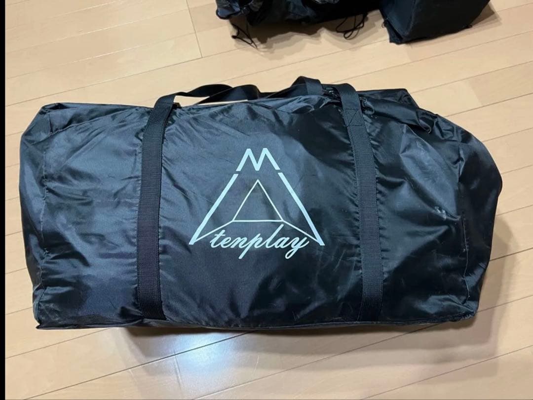 使用1回　Tenplay G-TENT-M200シェルターテント 4-6人用