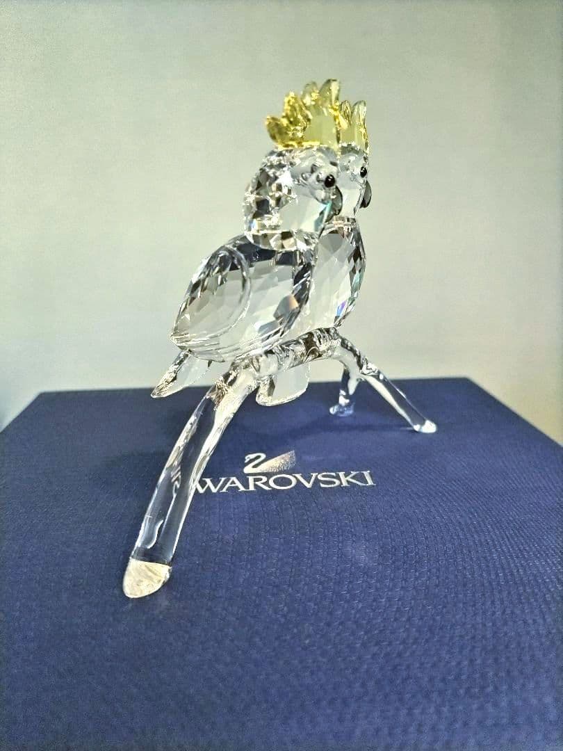 Swarovski 　鳥　オウム　置物
