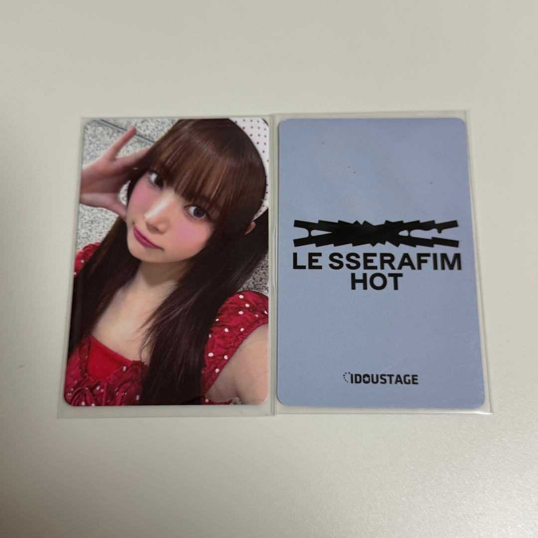 LESSERAFIM ルセラ HOT 中国 IDOUSTAGEトレカ ウンチェ