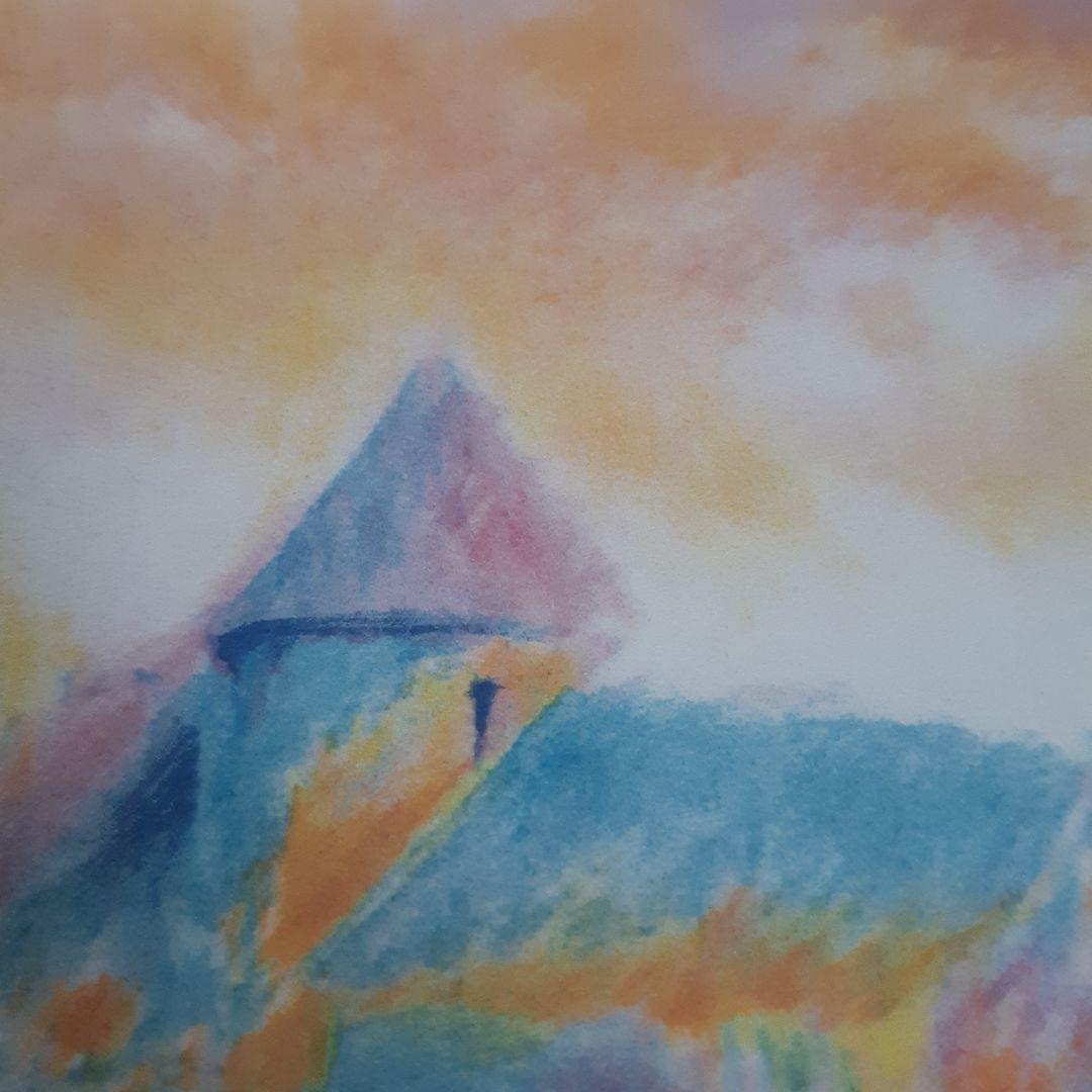 絵画/Fernand Jean作ジャン フェルナン「朝やけ」フランス　美術　風景