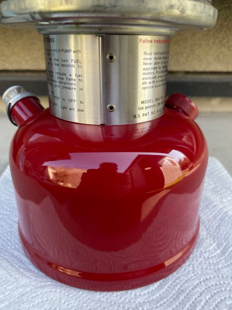 コールマン286A700 RED 1988年12月製造