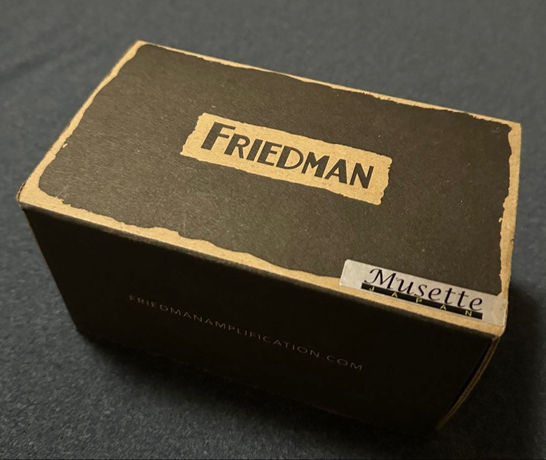 FRIEDMAN BE-OD オーバードライブ エフェクター ギター用