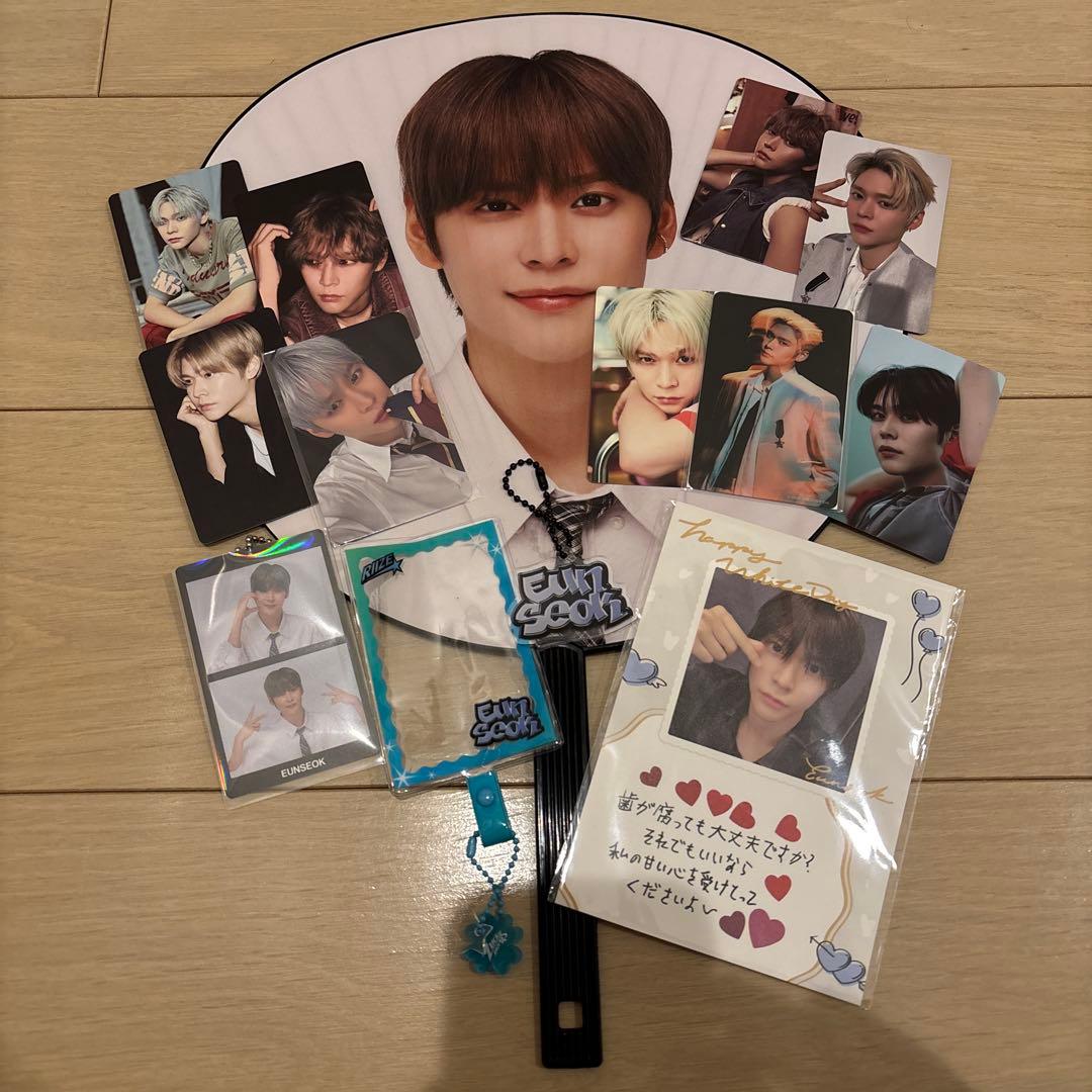 K-POP RIIZE ウンソク グッズ セット うちわ