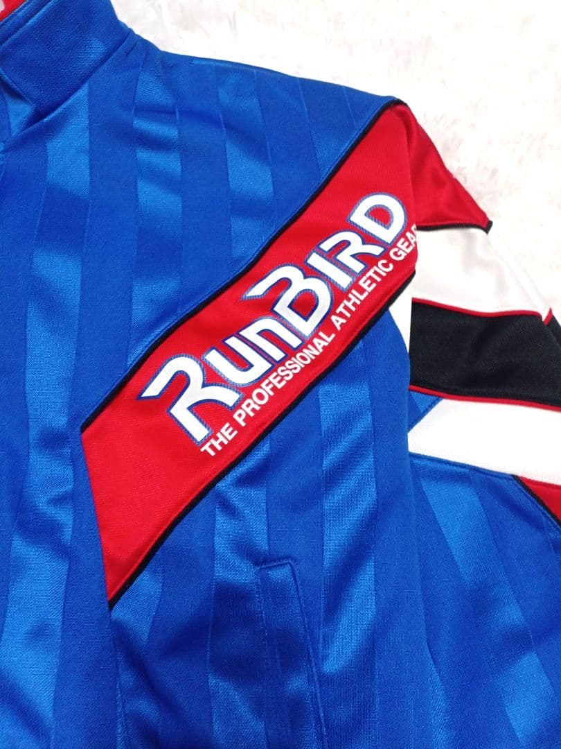 90s RunBird ランバード ジャージ 上下セットアップ ブルー M
