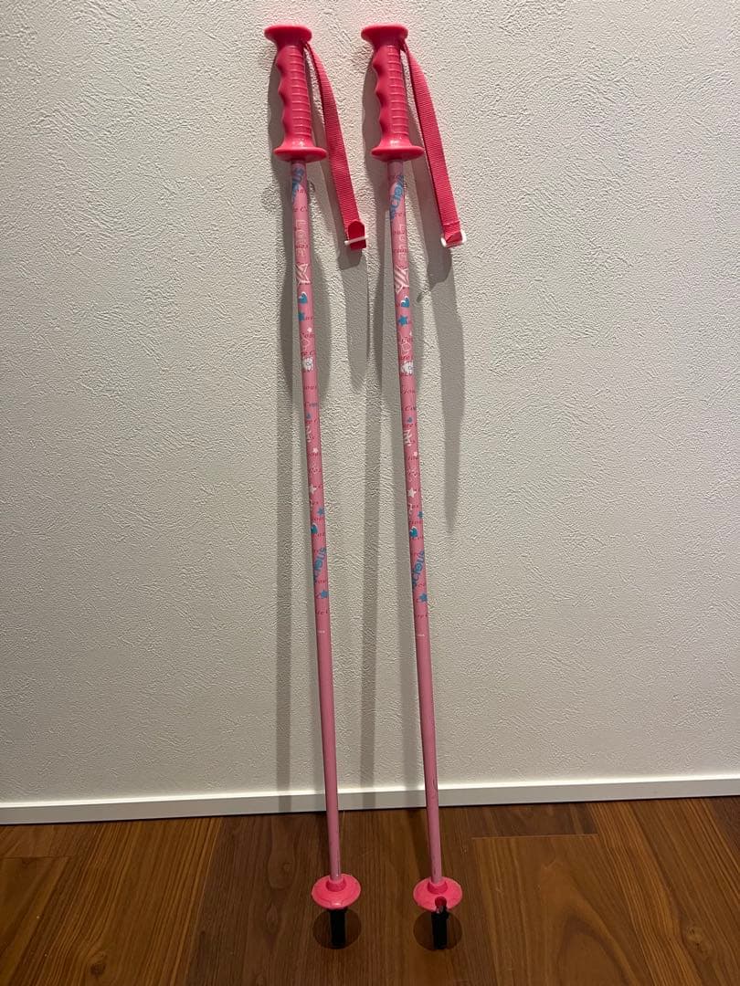 HEAD JOY ジュニア スキー板 117cm ストック ATOMIC ブーツ