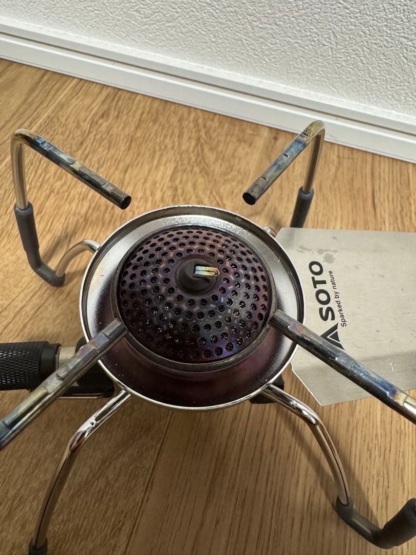 SOTO ST-310 シングルバーナー 五徳、風防、調整のぶ、つまみ