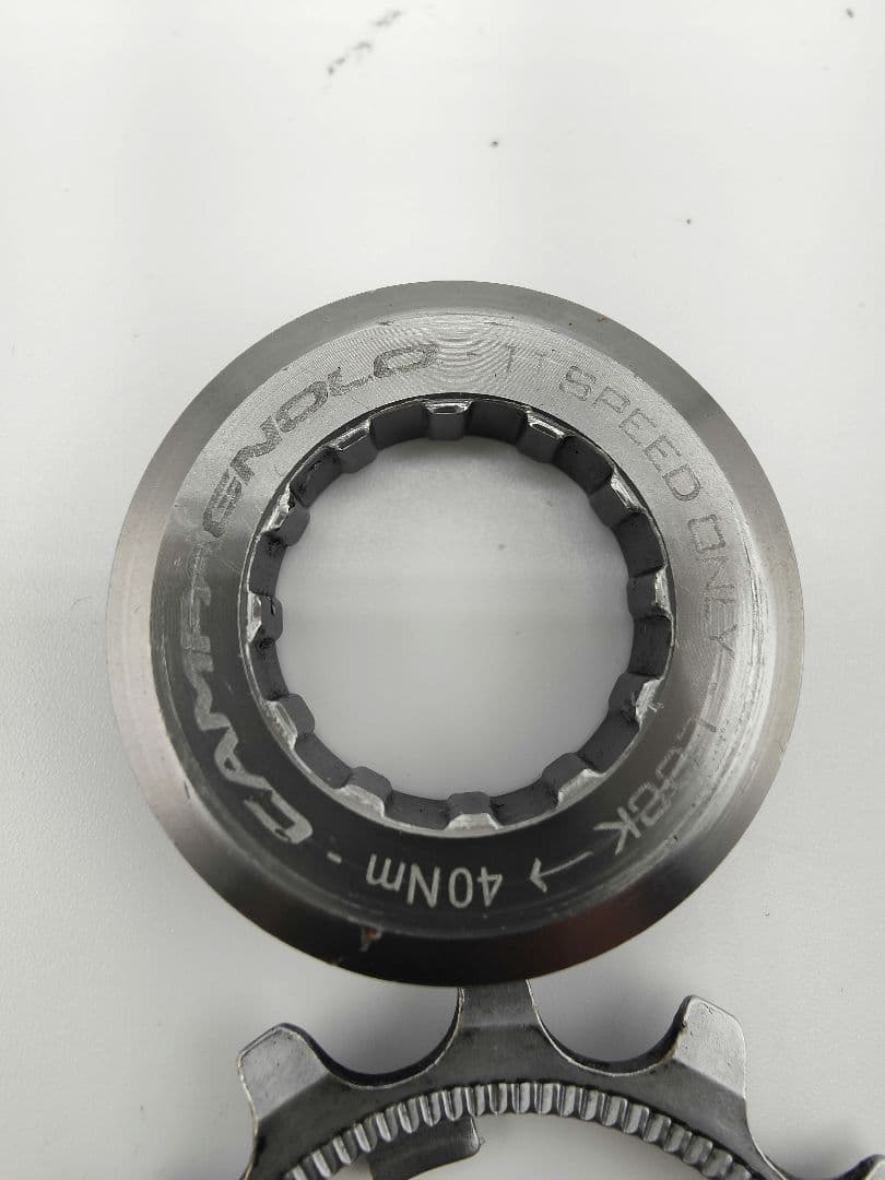 カンパニョーロスーパーレコード11S スプロケ 12-25T　極美品☆