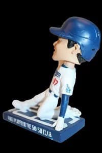 新品 大谷翔平 選手50/50 ボブルヘッド フィギュア人形 No.6