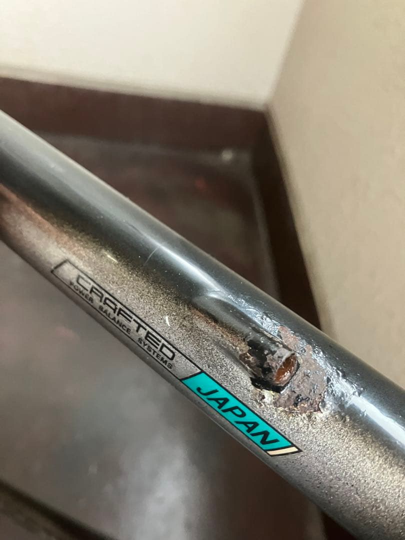 最終 中古 CRAFTED エアロクロモリ フレーム 590mm KHS