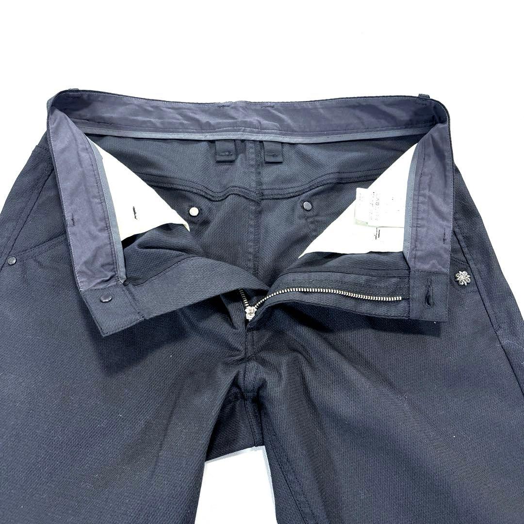 セントアンドリュース　ロングパンツ　M メンズ　春夏　ゴルフ　ブラック