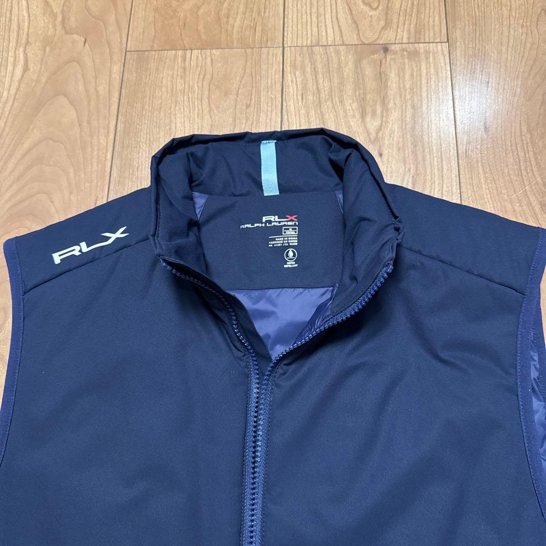 RLX ゴルフベストM 紺色
