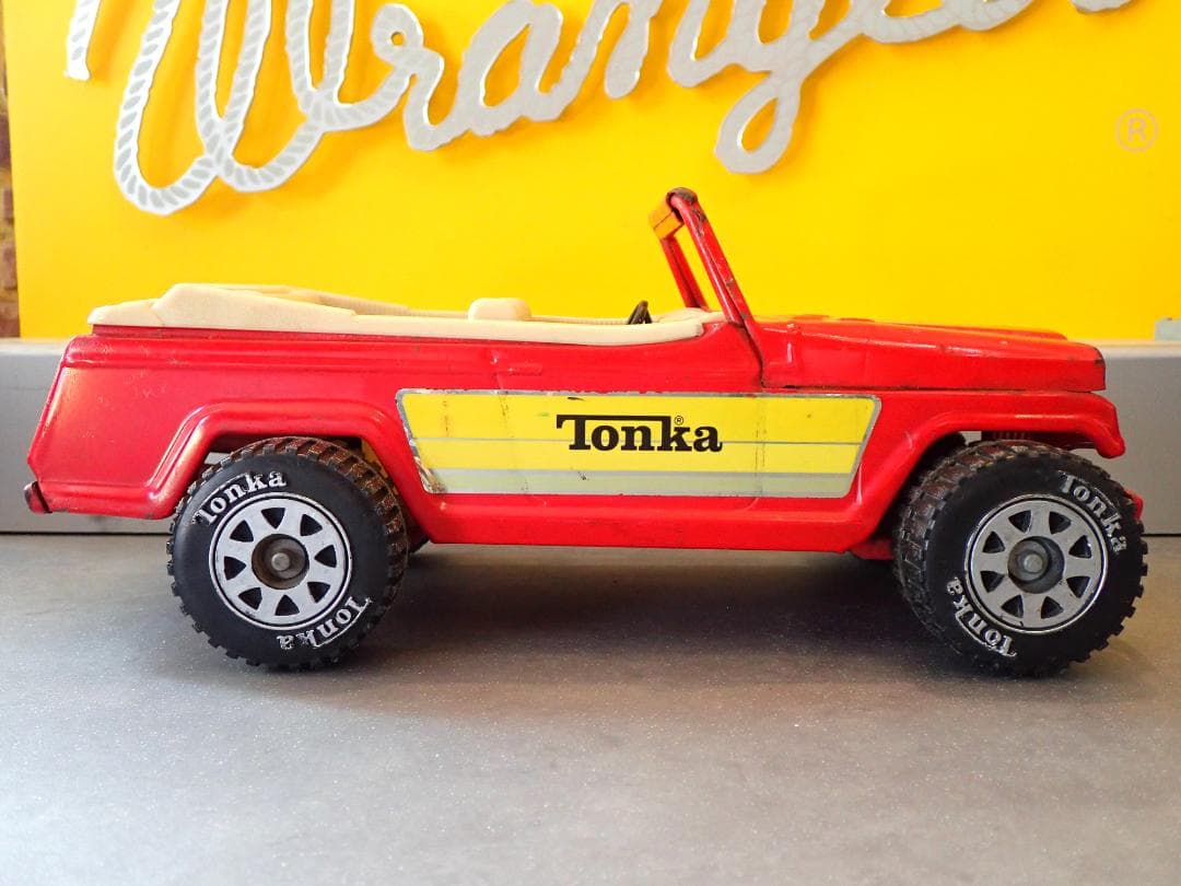 Tonka トンカ ブリキカー JEEP/ジープ USA製　全長33㎝