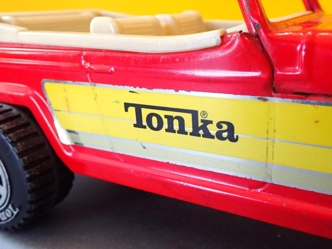 Tonka トンカ ブリキカー JEEP/ジープ USA製　全長33㎝