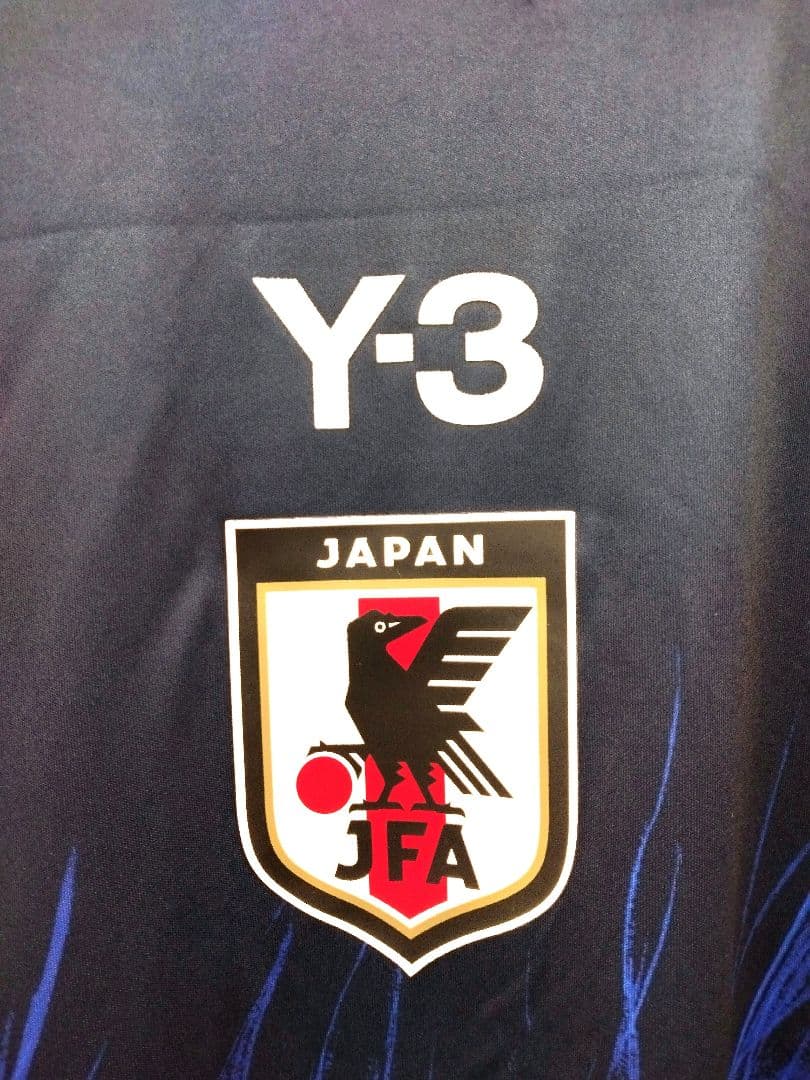 Y-3 adidas ヨウジヤマモト サッカー日本代表 炎 半袖 M レプリカ
