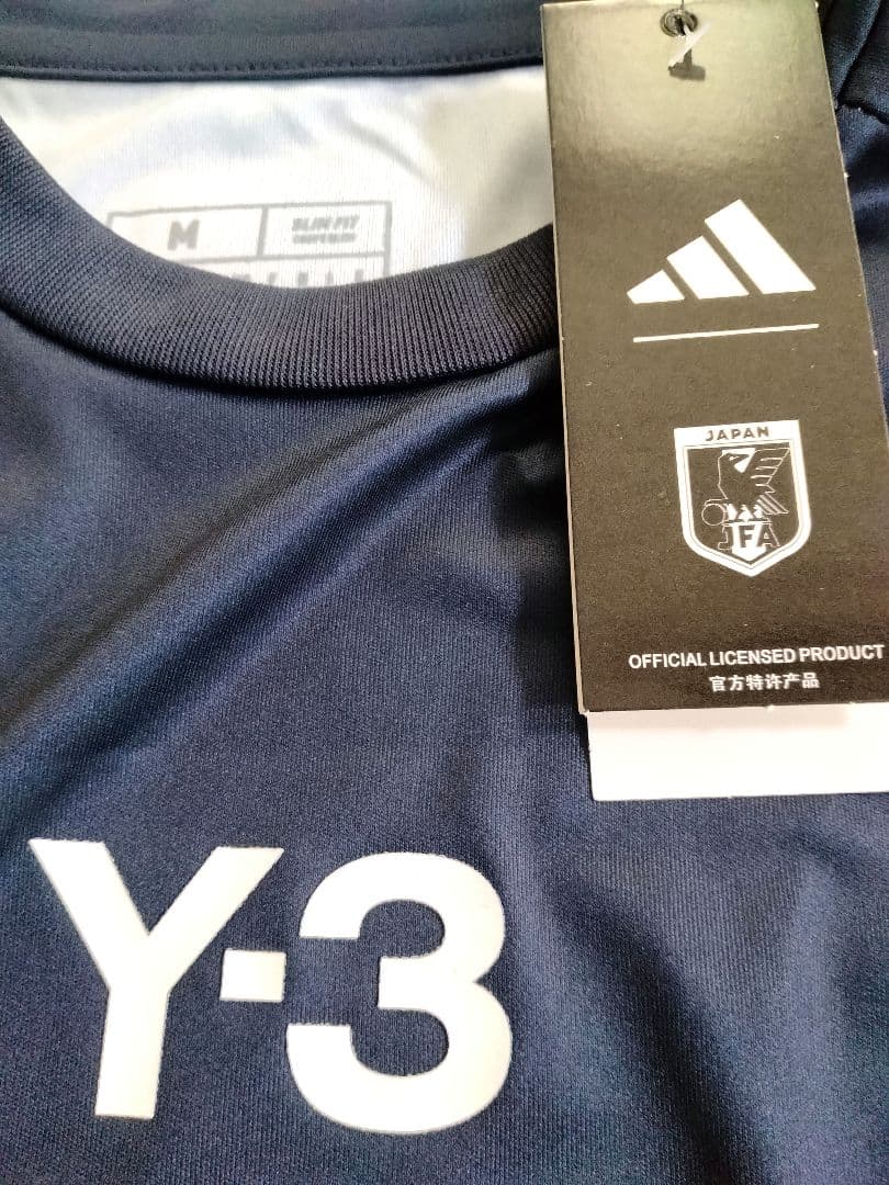 Y-3 adidas ヨウジヤマモト サッカー日本代表 炎 半袖 M レプリカ