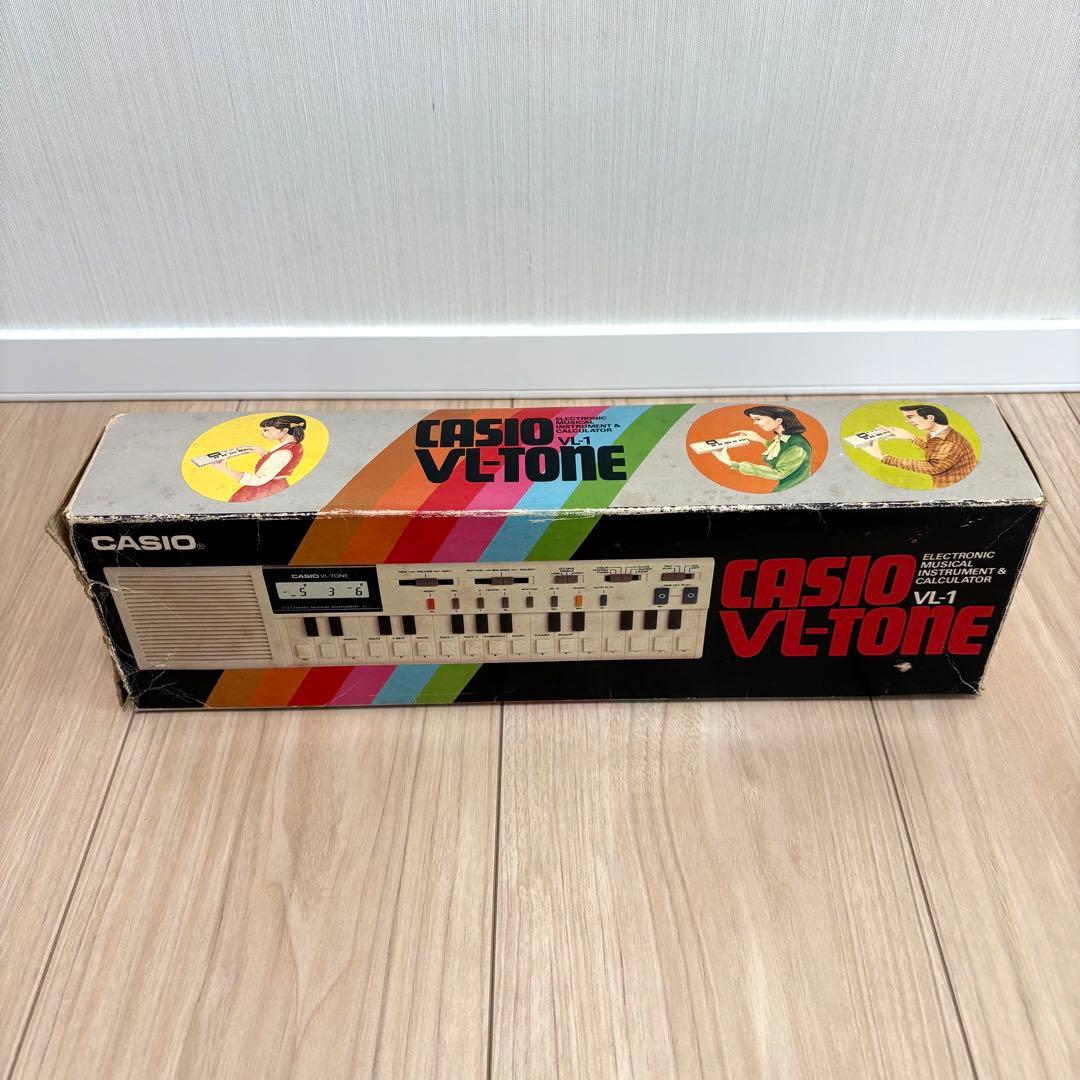 【希少】CASIO VL-TONE VL-1 カシオ シンセサイザー 箱説付
