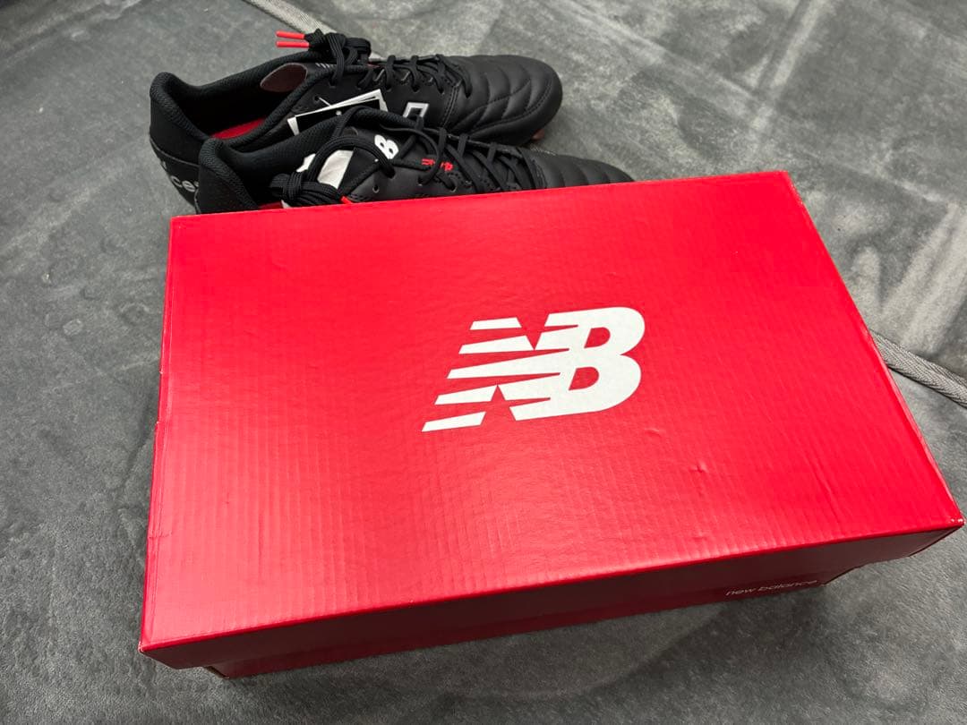 New Balance 442 44E ブラック/レッド　新品未使用
