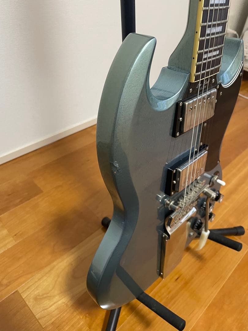 Epiphone SG Custom マエストロ Pelham Blue