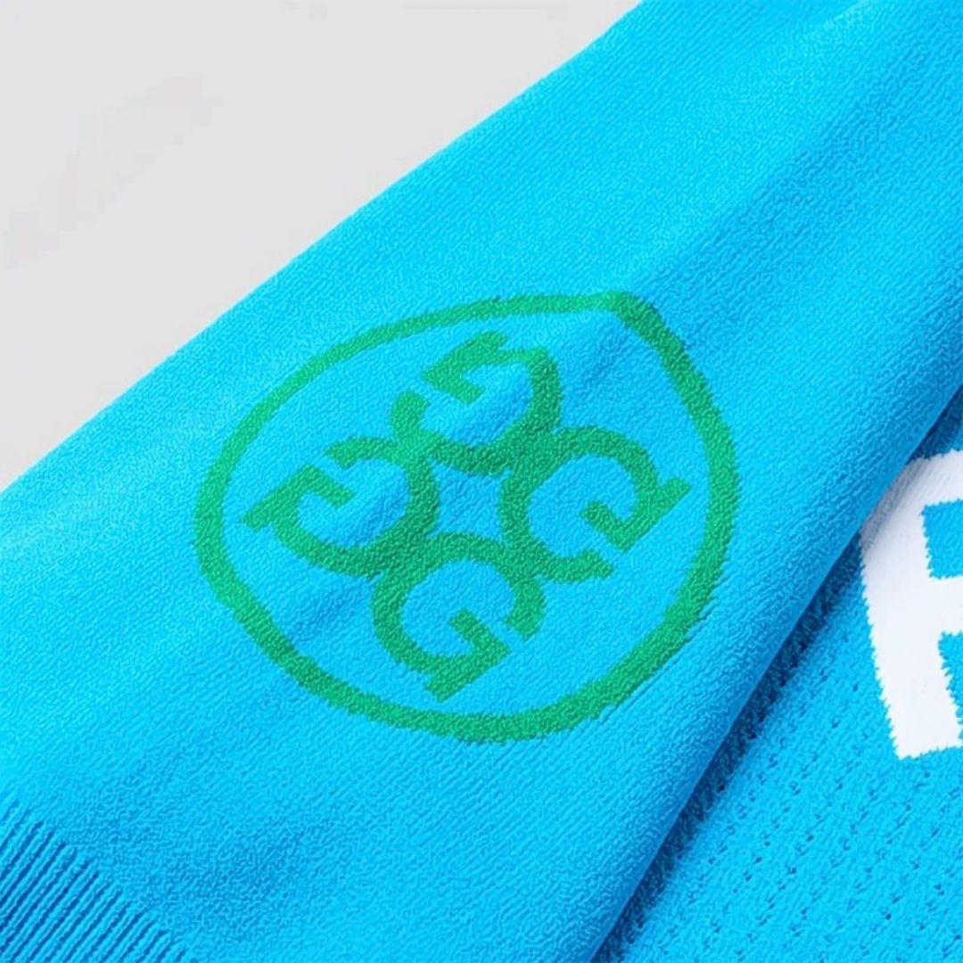 新品　G/FORE　ジーフォア　ゴルフ　半袖トップス　ブルー　M