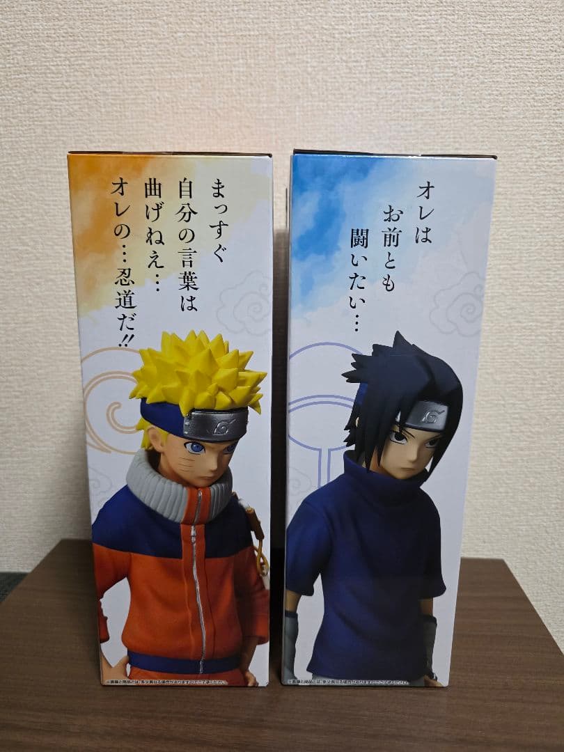 一番くじ NARUTO ナルト 中忍試験編 A賞 B賞　ナルト サスケ