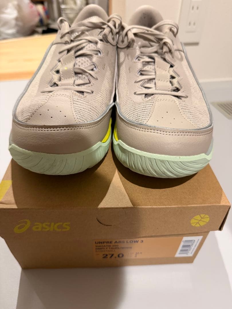 ASICS UNPRE ARS LOW 3 27.0cm ベージュ