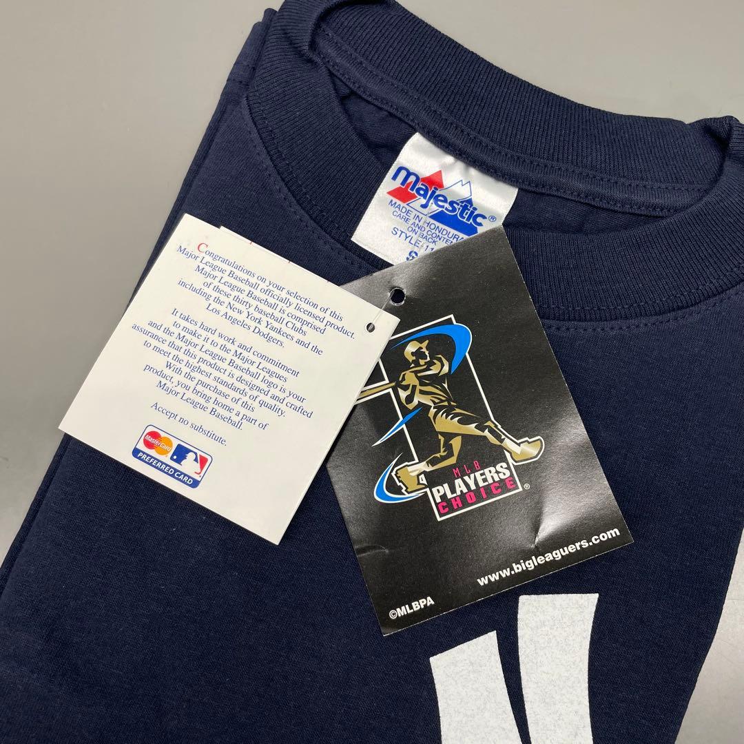 新品‼️マジェスティック ヤンキース 半袖Tシャツ NYヤンキース　松井秀喜　S