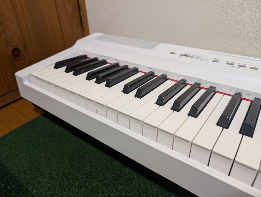 【美品】YAMAHA P-125H ホワイト 88鍵 電子ピアノ