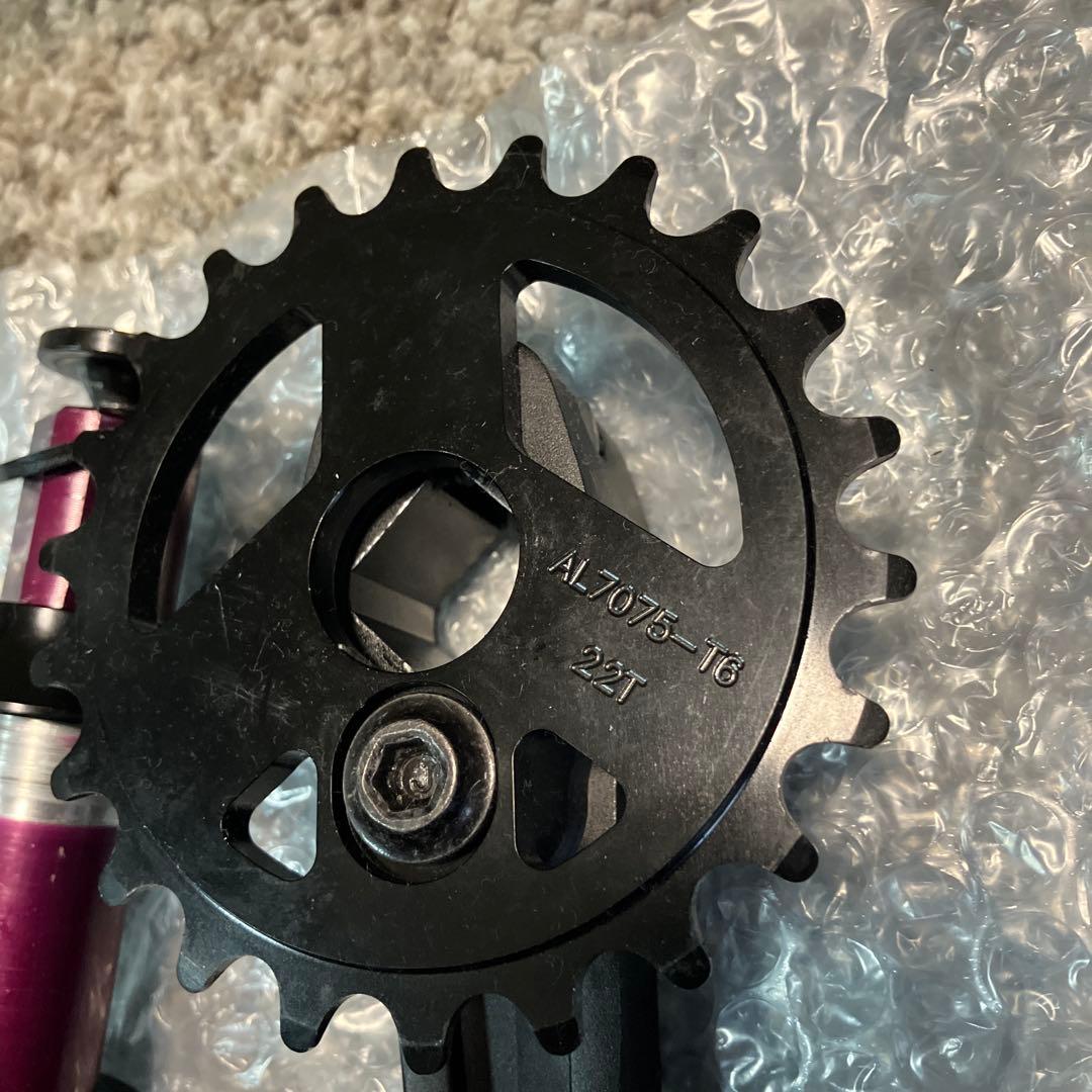 BMX ARESTIC クランクセット 150mm スプロケット22T付き