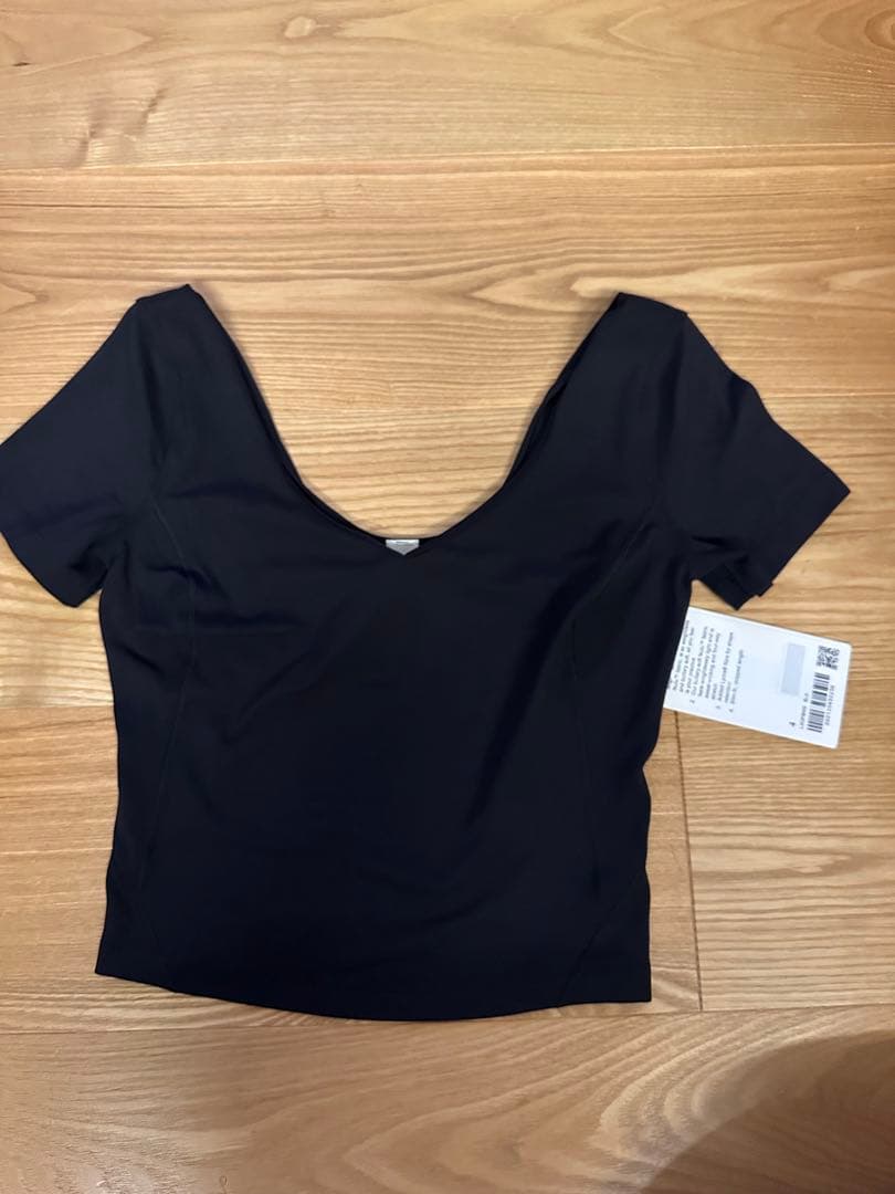 lululemon Align Tee サイズ4 クロップド丈