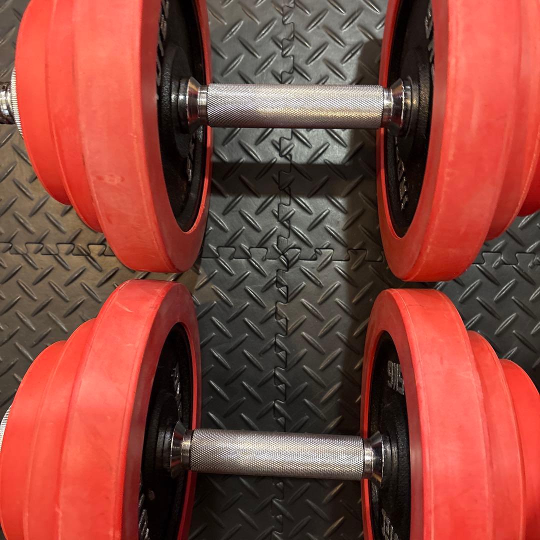 白煙親父② IROTEC ダンベル 20kg✖️2 計40kg