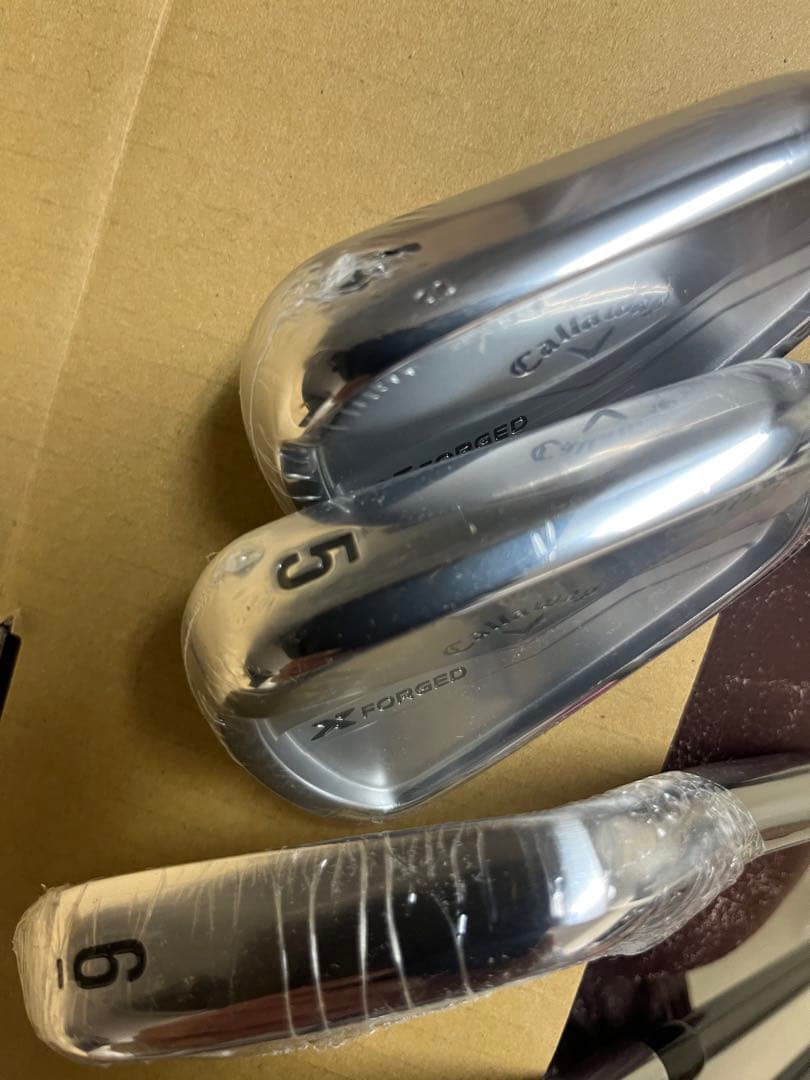 Callaway X Forged MC80S ４-9.Pw 未使用