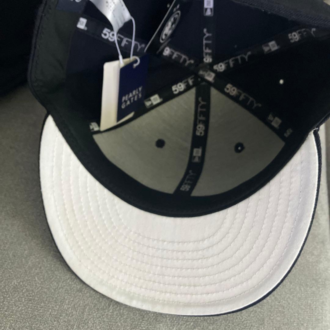 新品　PEARLY GATES スヌーピー キャップ 59FIFTY 7 1/2