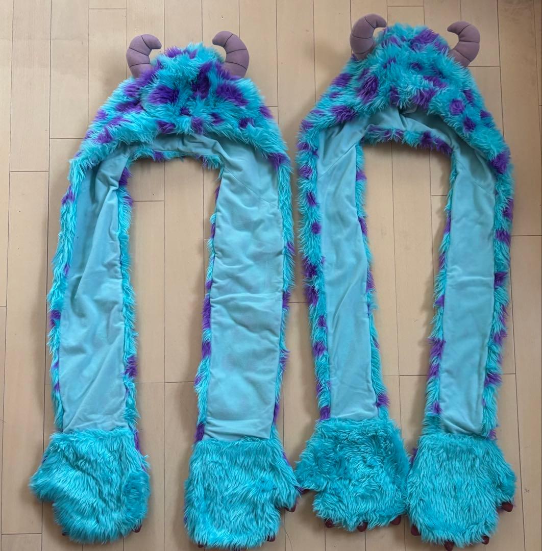 2個セット　サリー　マフラーキャップ　ファンキャップ