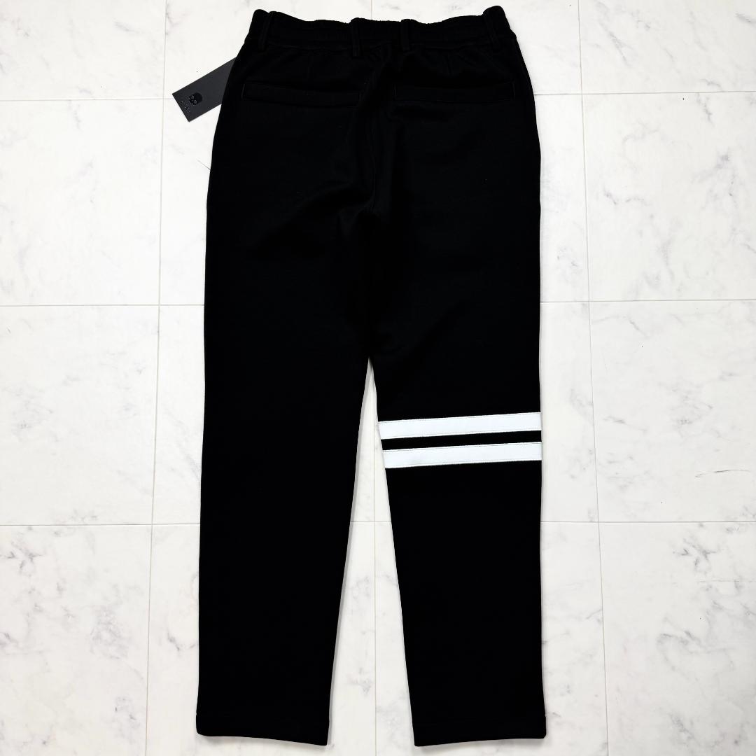 新品タグ付き ストレッチ パンツ ゴルフ 黒 ハイドロゲン Hydrogen