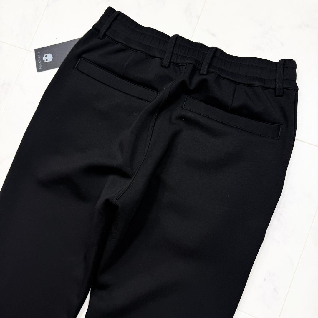 新品タグ付き ストレッチ パンツ ゴルフ 黒 ハイドロゲン Hydrogen