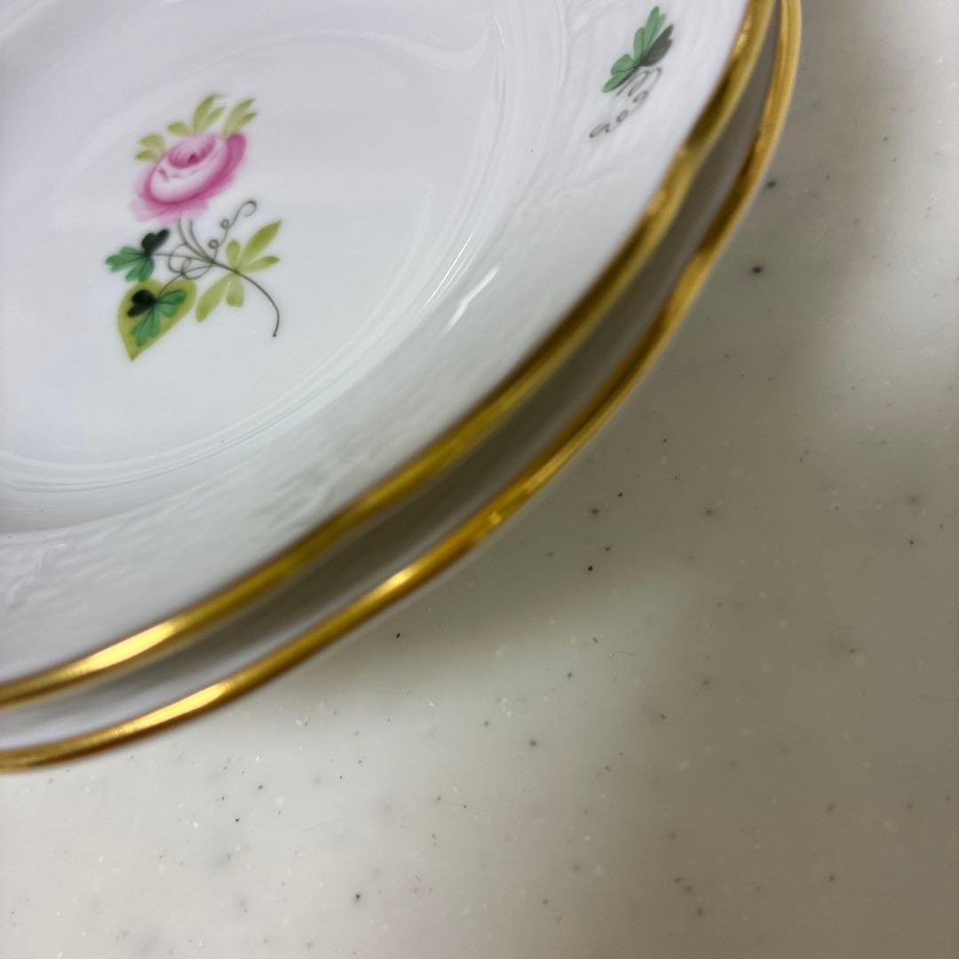 【未使用品】ヘレンド　ウィーンの薔薇　オリエンタルボウル　2枚　箱付き