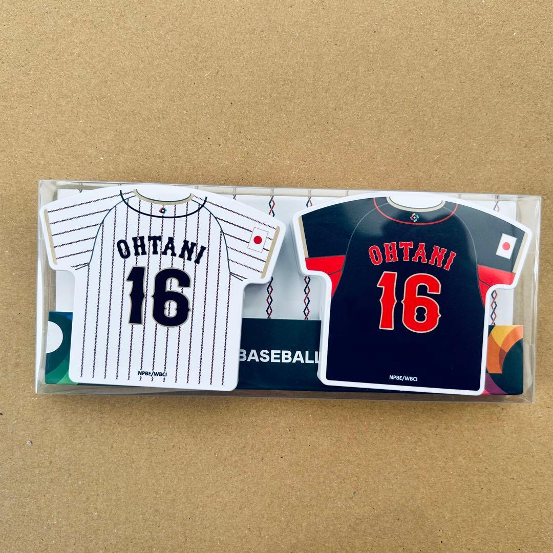 大谷翔平 WBC×侍ジャパン 2023 ユニフォーム Tシャツ ピンバッジ