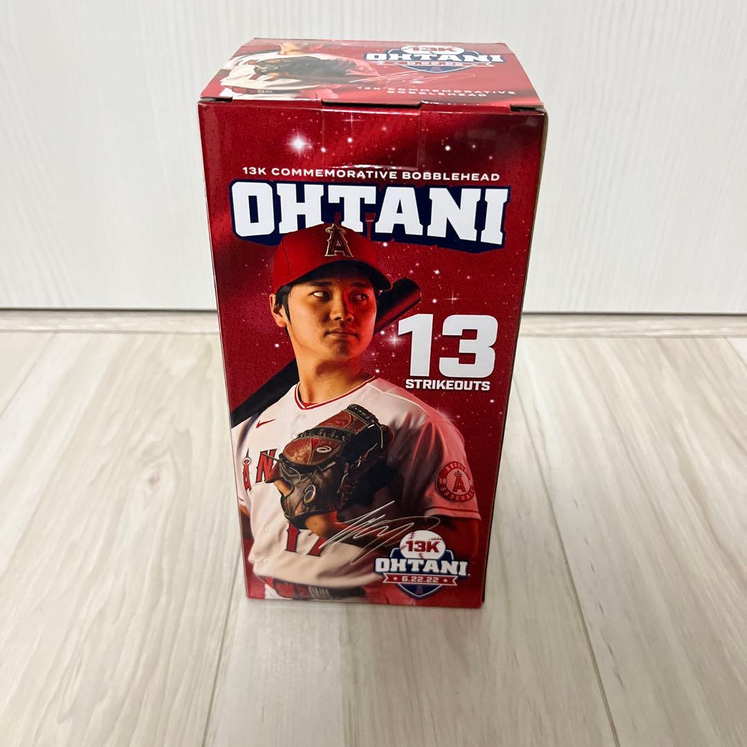 大谷翔平 ボブルヘッド 13奪三振記念MLB エンゼルス　①