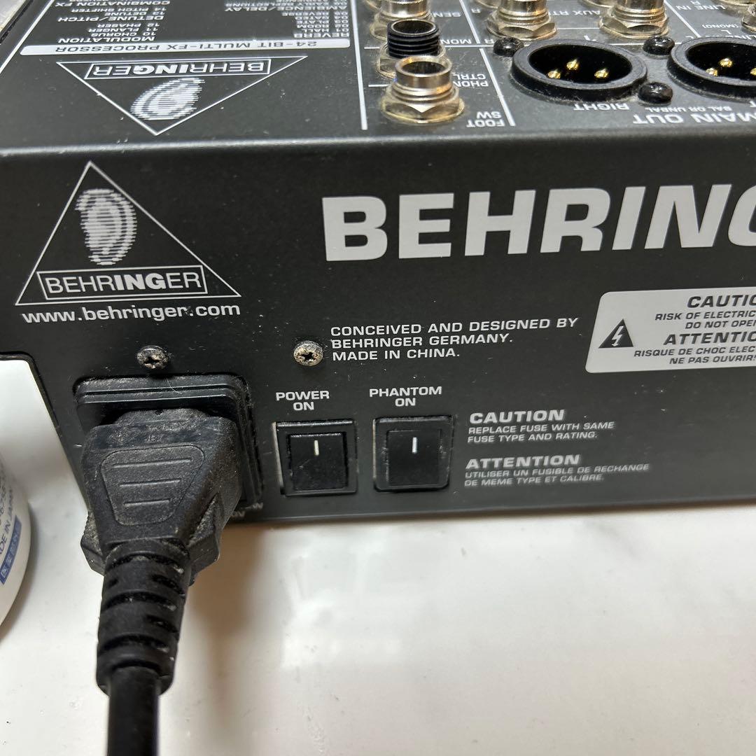 XENYX X1222USB ミキサー 16チャンネル