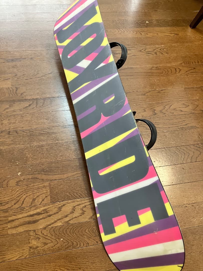 120cm JOYRIDE スノーボード バインディングキッズ小学生 ジュニア