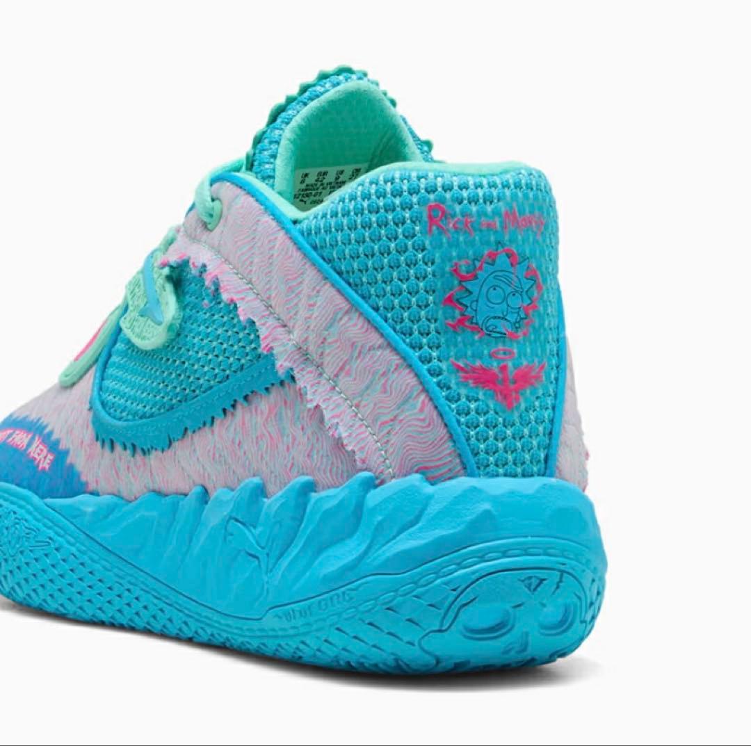 新品 PUMA MB.05 Rick And Morty ラメロ 25.0cm
