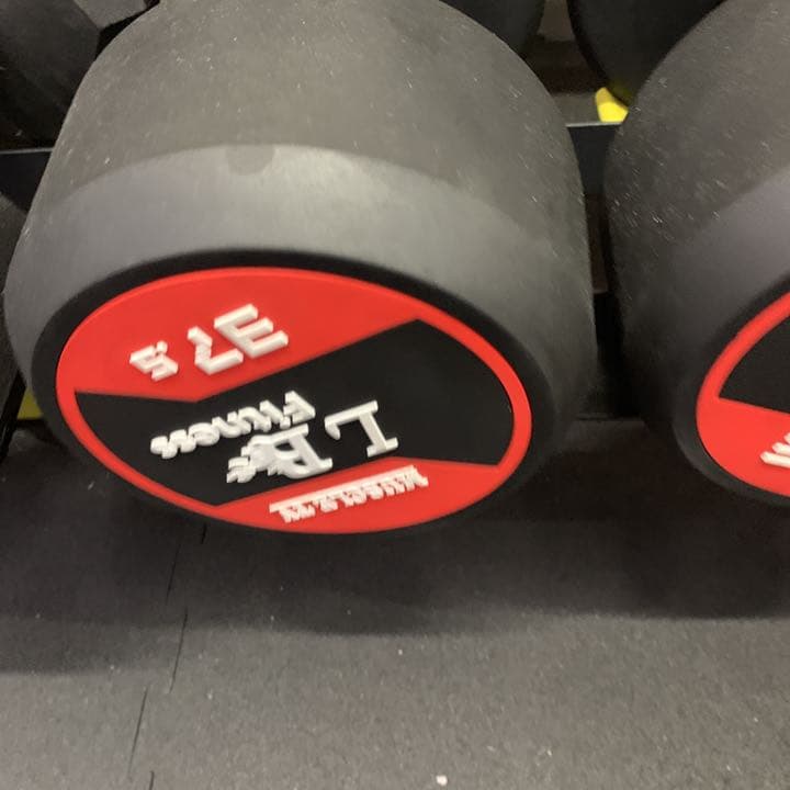 ラバーダンベル　　27.5kg  2個
