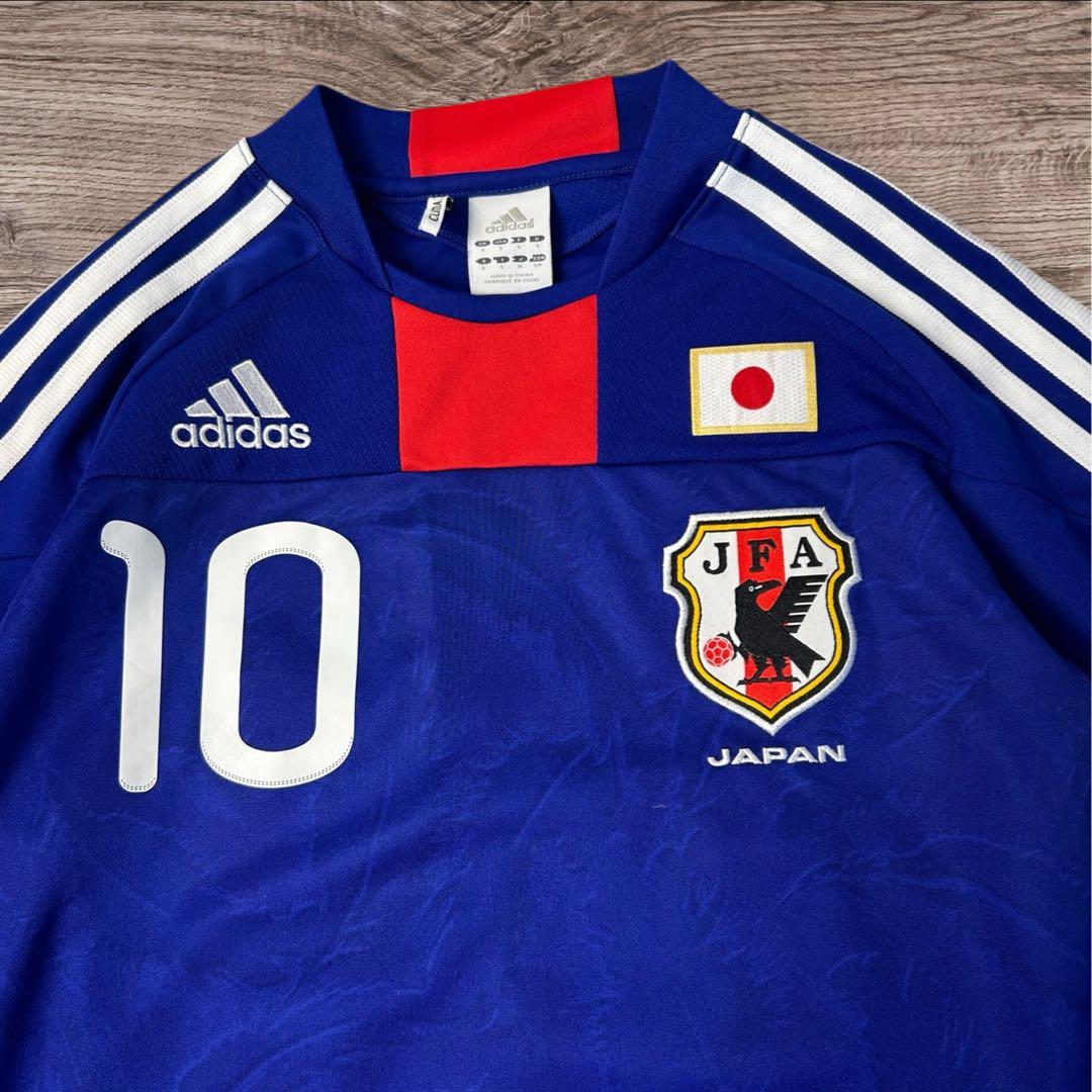 【美品】日本代表 ユニフォーム 2006 中村俊輔 10番 侍魂モデル M