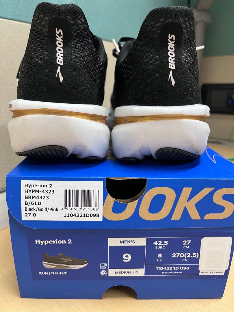 BROOKS Hyperion 2 ランニングシューズ 27.0 cm