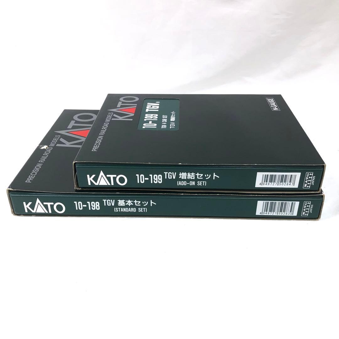 KATO TGV基本 (6両)10-198+増結 (4両)10-199 セット