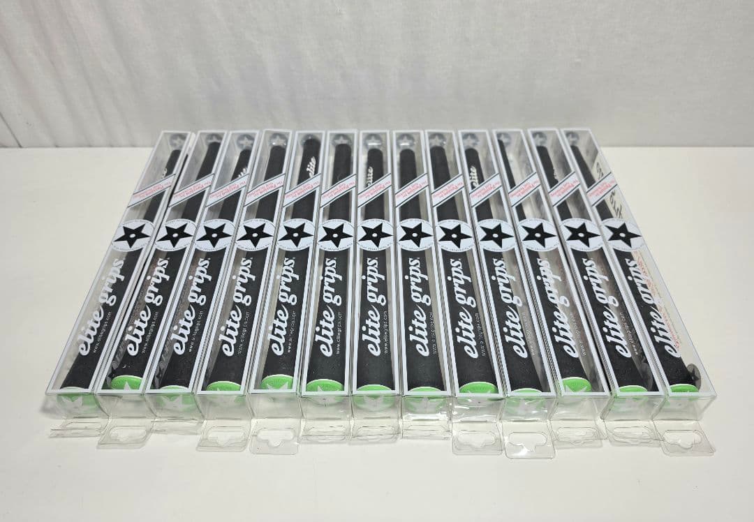 ゴルフグリップ13本　Elite grips ブラック エリート