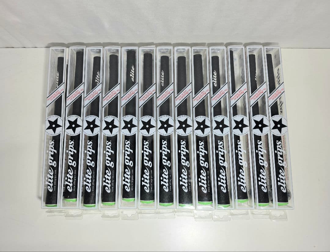 ゴルフグリップ13本　Elite grips ブラック エリート